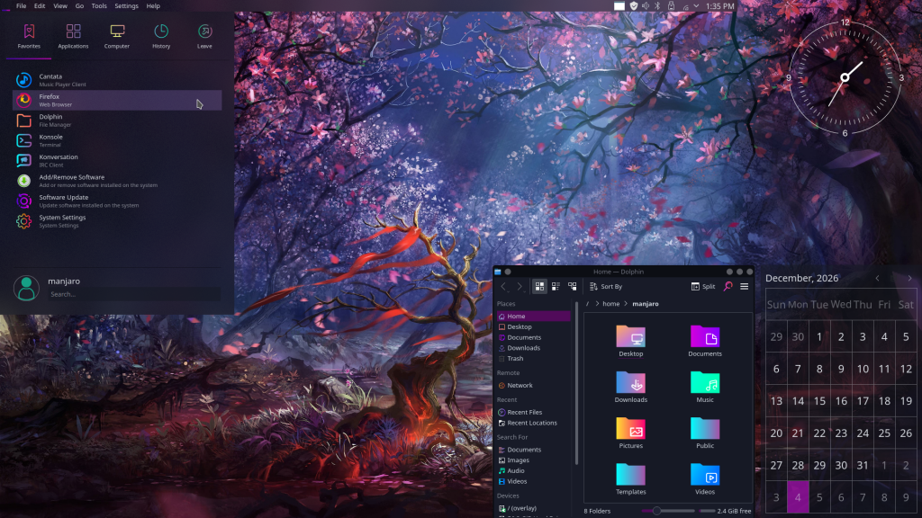 Лучшие темы KDE Plasma