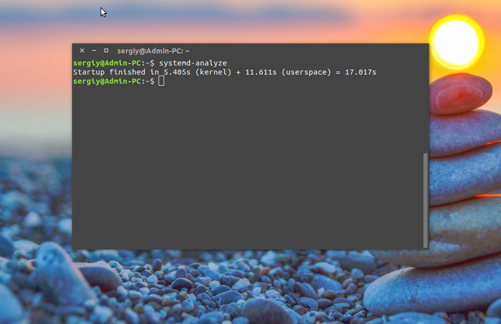 Ускорение загрузки Linux