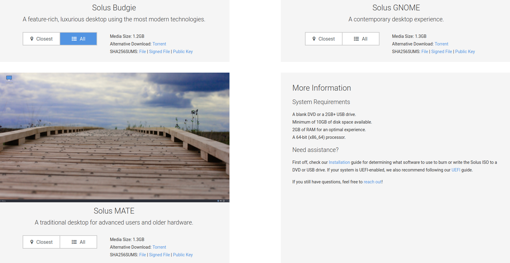 Установка Solus OS 3